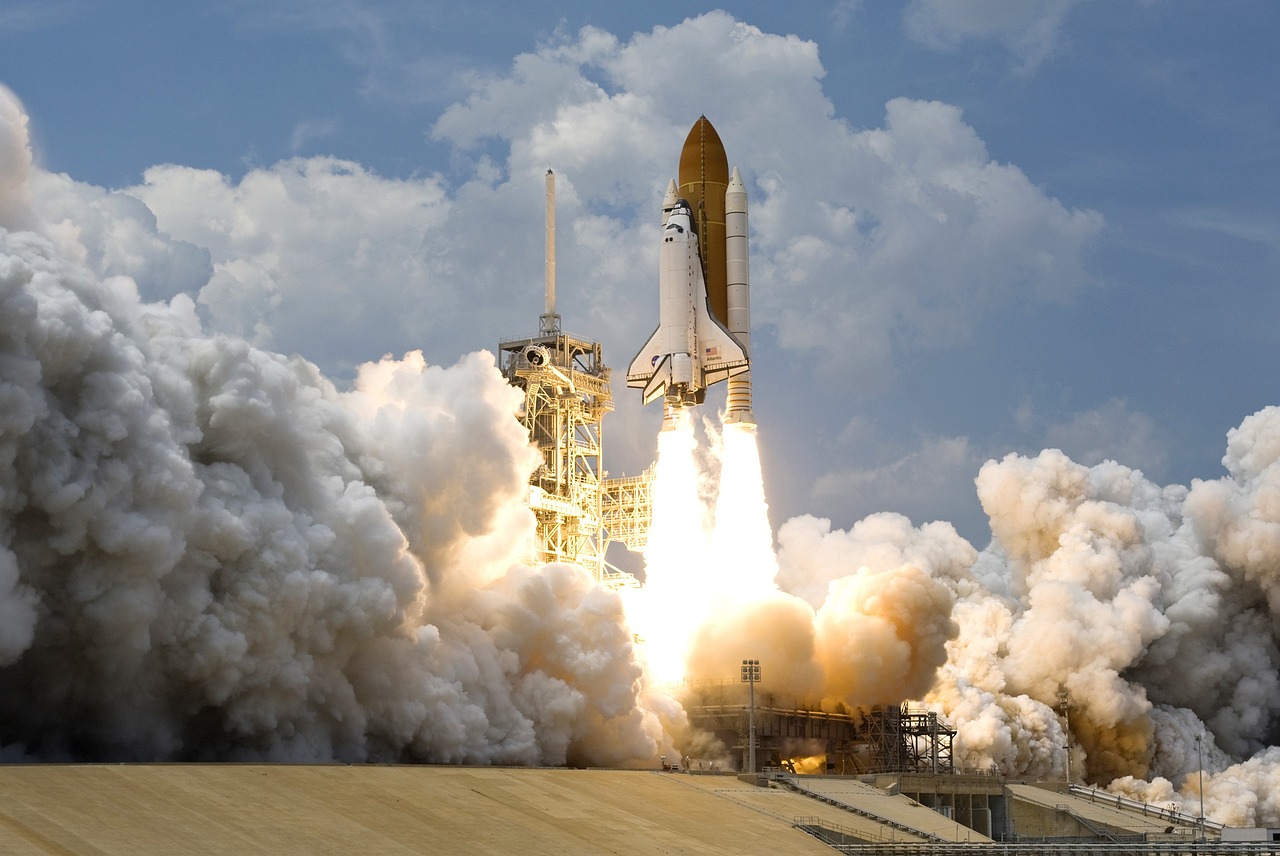 rakieta kosmiczna  - Pixabay
