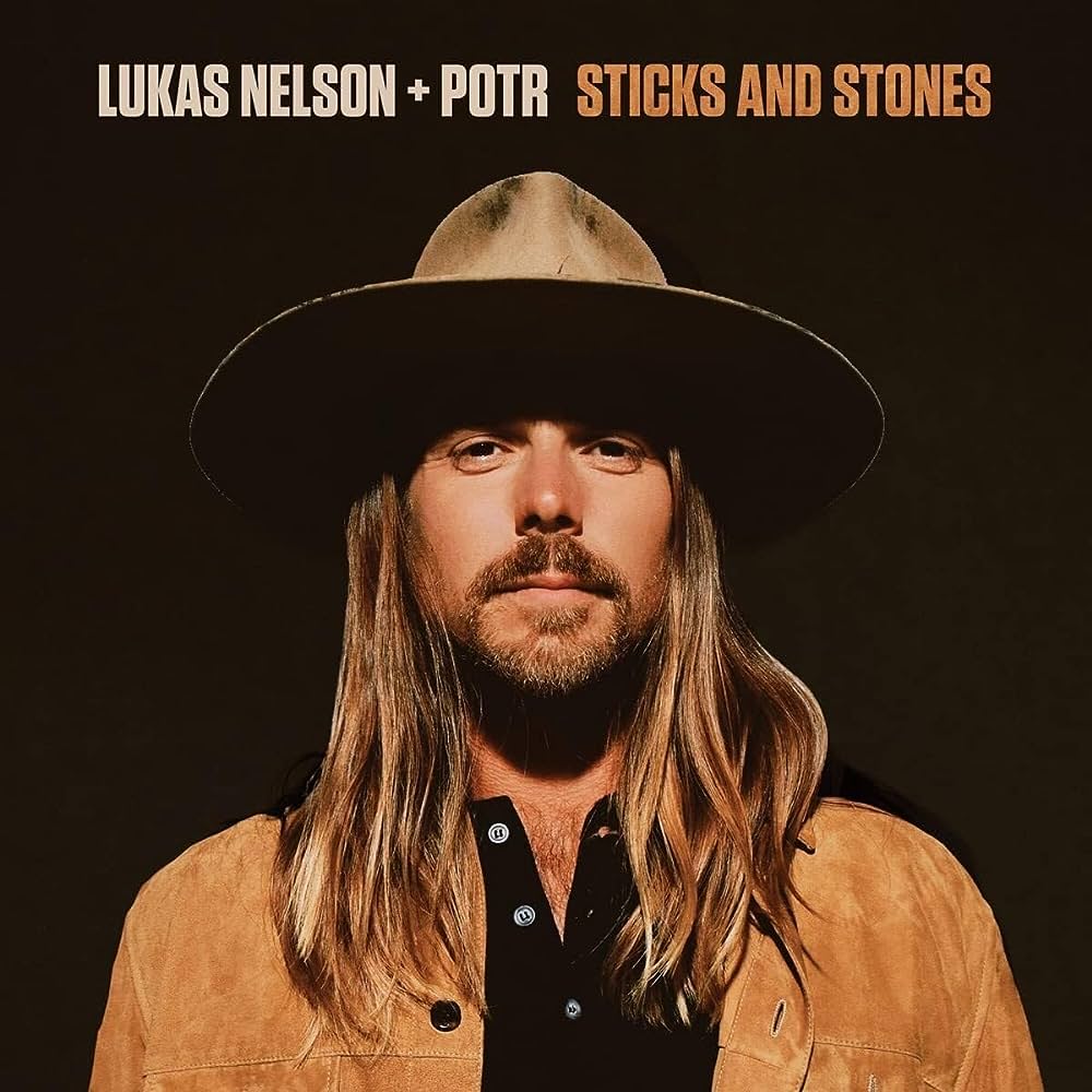 Lucas Nelson + POTR „Sticks And Stones” - okładka płyty