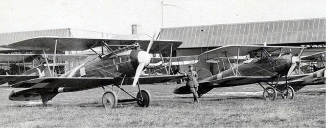 Samoloty typu Albatros D.III na Ławicy w 1919 - Archiwum