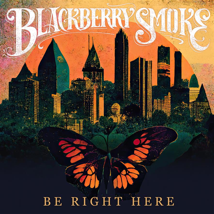 Blackberry Smoke „Be Right Here” - okładka książki