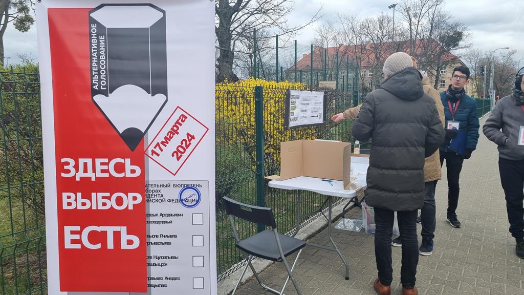 Wybory pod konsulatem rosyjskim w Poznaniu - Magda Konieczna