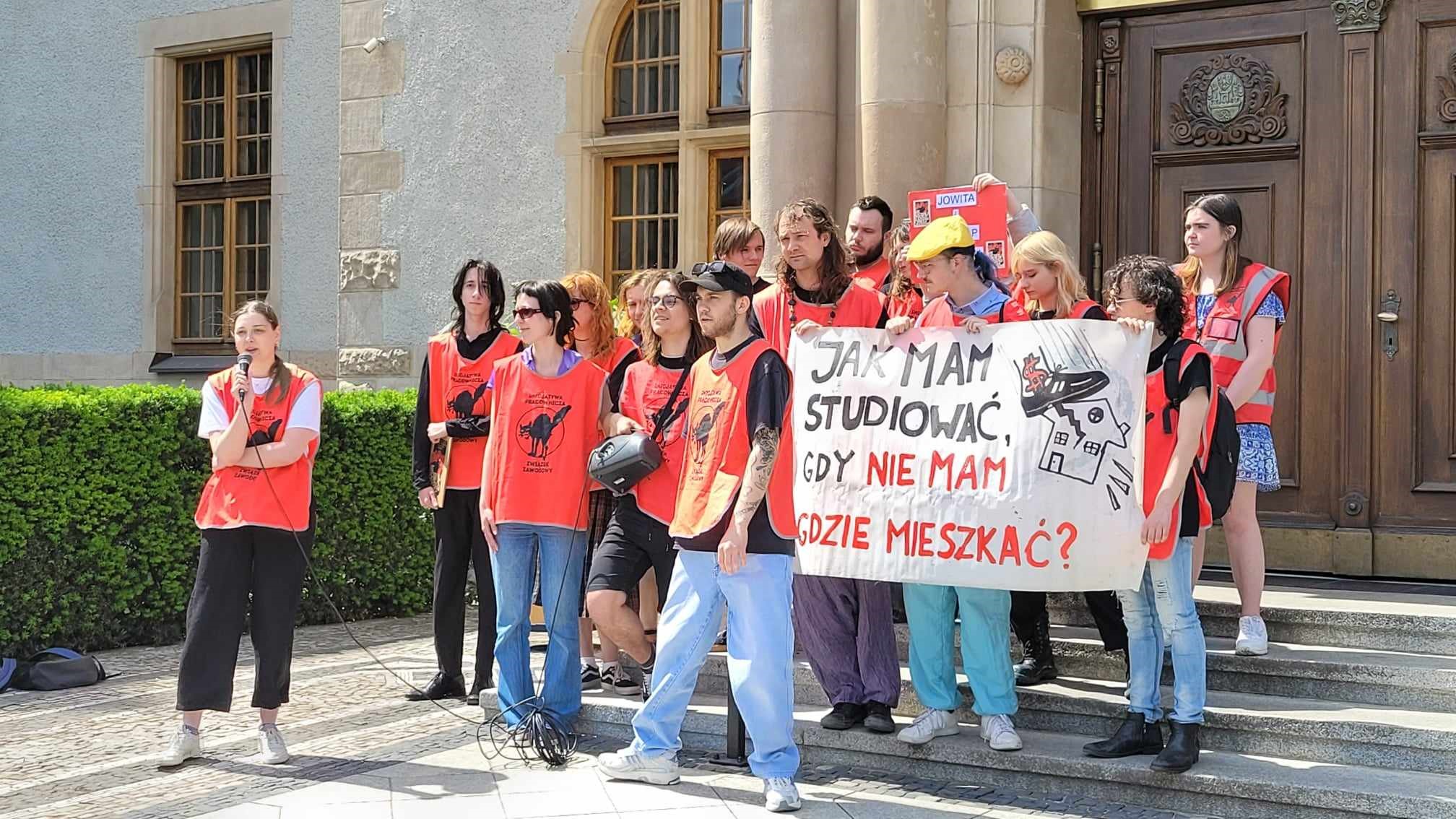 protest jowita  - Krzysztof Polasik - Radio Poznań