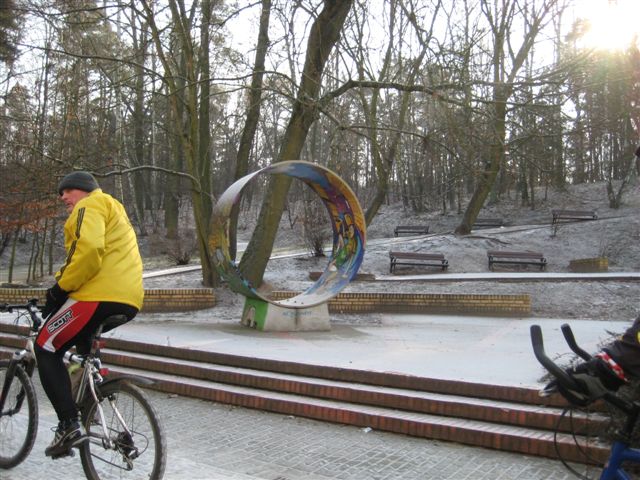 rower zima - Jacek Butlewski