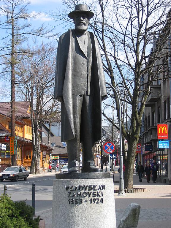 Pomnik Władysława Zamoyskiego w Zakopanem - Maciej Szczepańczyk  - CC BY 2.5/Wikipedia