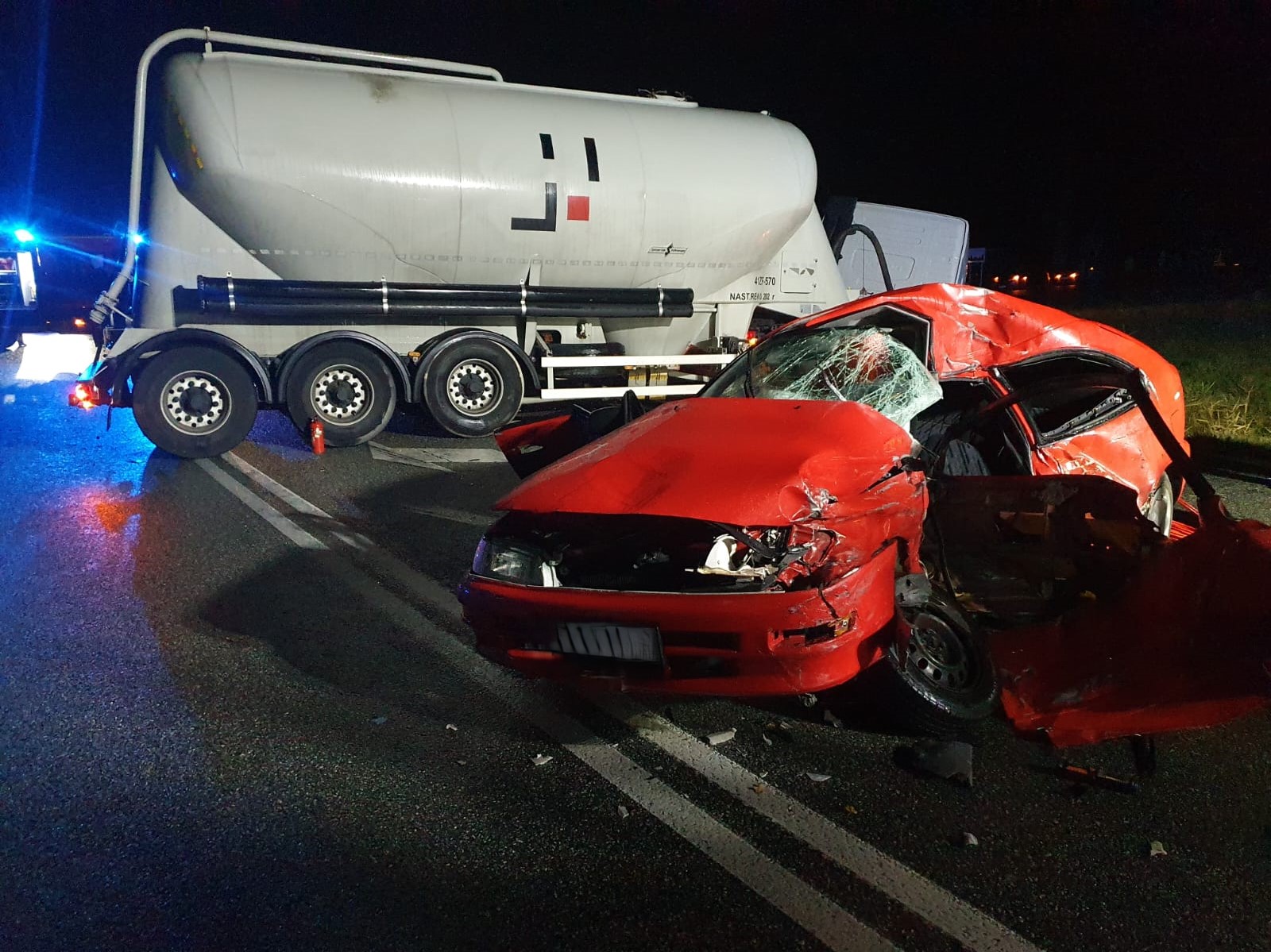 wypadek podanin - KP PSP Chodzież