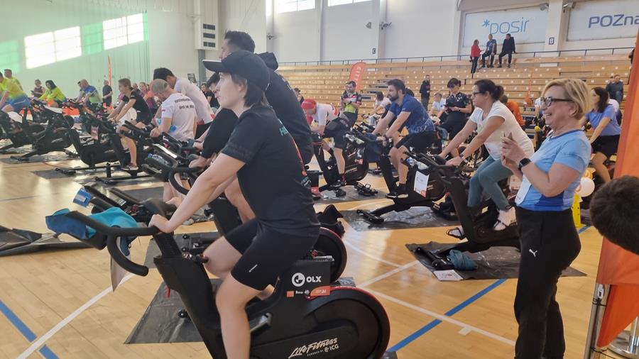 maraton spinning rower wośp - Magdalena Konieczna - Radio Poznań