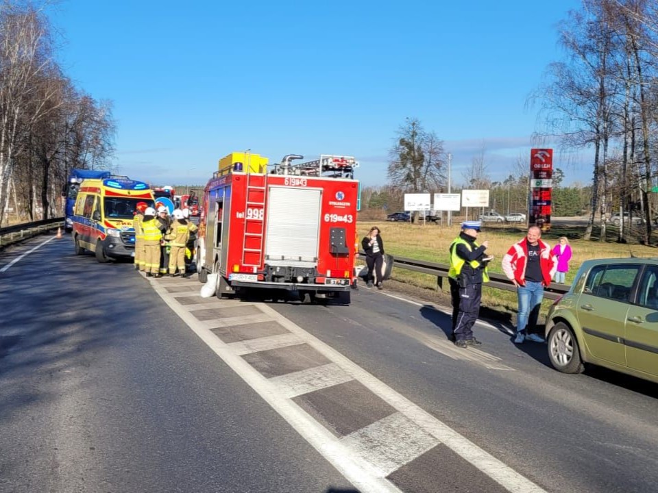 wypadek ciężarówka - Marcin Nowak - Motosygnały