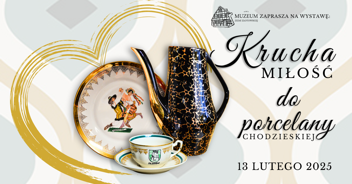 wystawa złotów porcelana