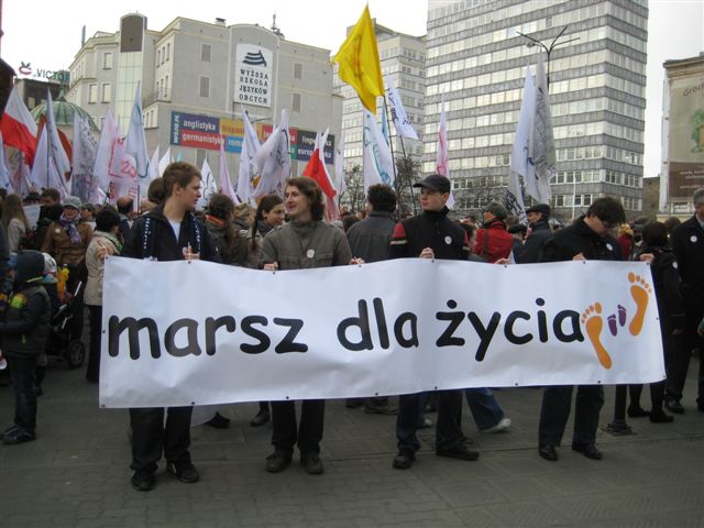 Marsz dla życia - marzec 2012 - Jacek Kosiak