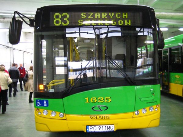 nowe autobusy typu Solaris - Archiwum Radia Merkury