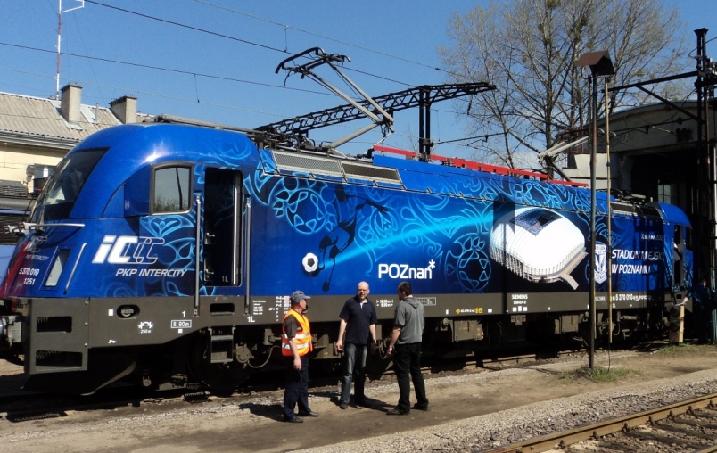 Lokomotywa na Euro - Poznań - PKP Intercity