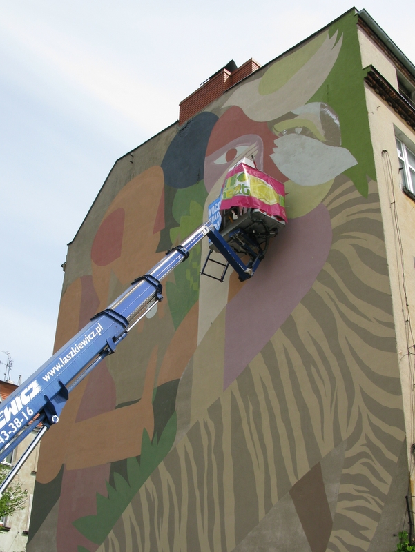 Murale na Wildzie - maj 2012 - Jacek Butlewski