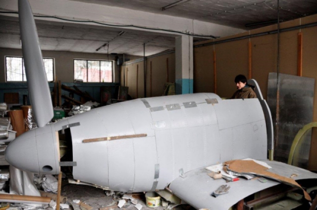 Budowa samolotu Hurricane - Muzeum Arkadego Fiedlera