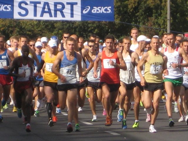 półmaraton piła 2012 - Wiesława Pinkowska