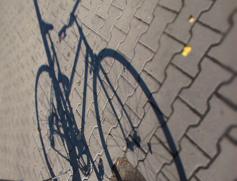 rower z cienia 1 - TomFoto