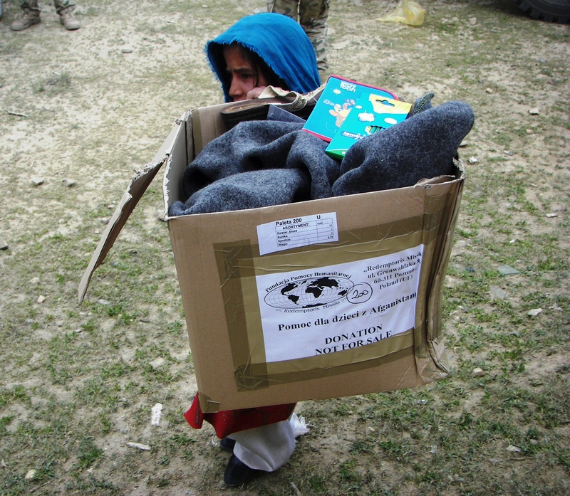 Wózek i zabawki do Afganistanu - Redemtoris Missio