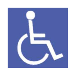 Znak - niepełnosprawni