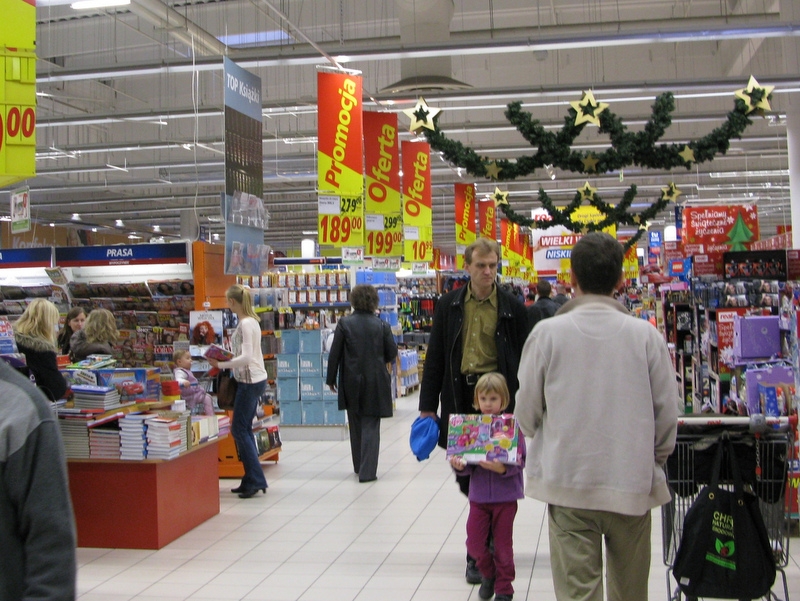 Market, sklep, promocja, wnętrze - Anna Skoczek