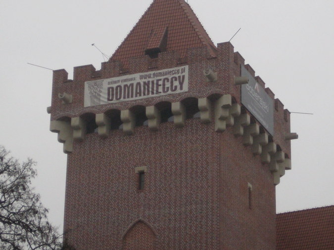 Zamek - reklama na wieży - Jacek Butlewski