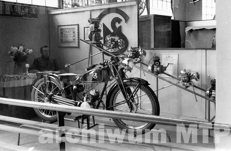 Muzeum Targowe - motocykle Malcherka - Archiwum MTP