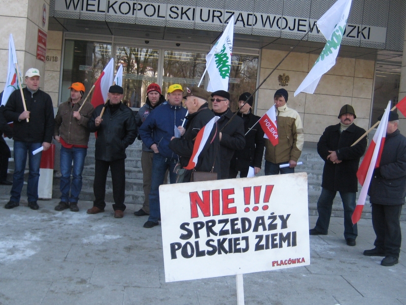 Protest rolników ws. sprzedaży ziemi - Jacek Kosiak