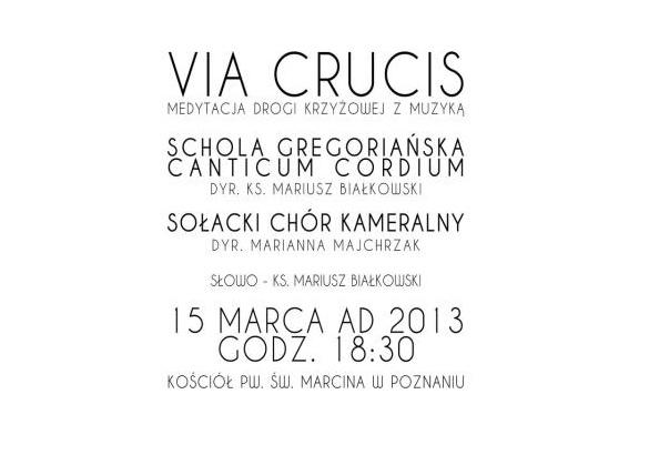 Via crucis - medytacje z muzyką - Via crucis