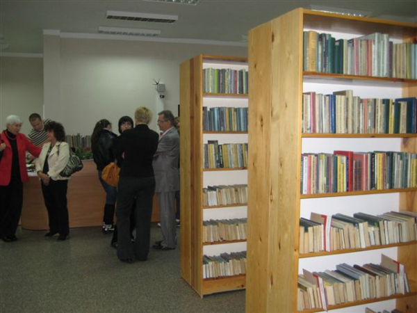 biblioteka w Pile nowa siedziba 1 - Wiesława Pinkowska