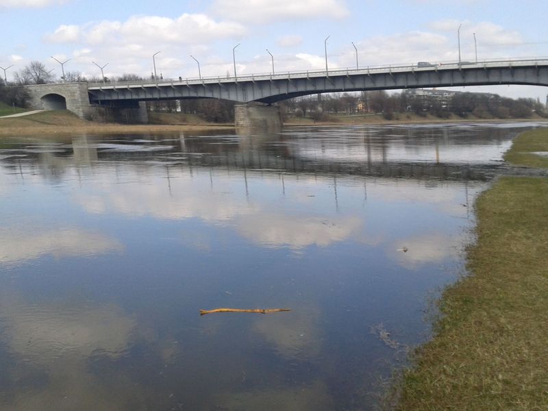 Wylew rzeki Warty - wiosna 2013 - Szymon Mazur