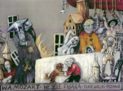 Wesele Figara - plakat - Teatr Wielki w Poznaniu
