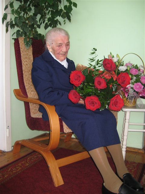 105-letnia kaliszanka, Jadwiga Młynek - Danuta Synkiewicz