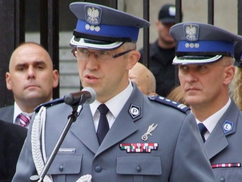  Rafał Batkowsk, komendant - Komenda Wojewódzka Policji