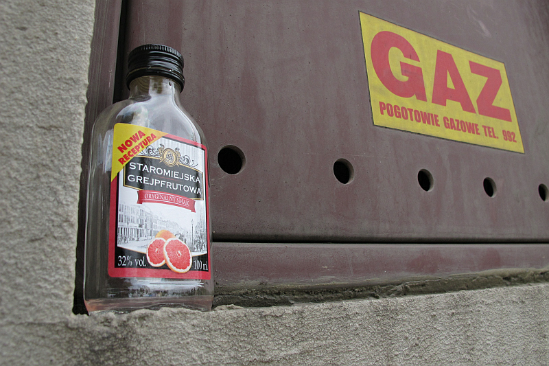 butelka wódka gaz - TomFoto