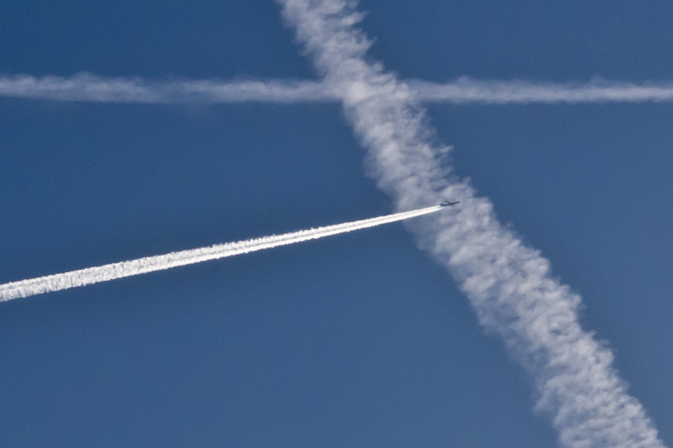 niebo samolot mazy (1 of 1) - TomFoto