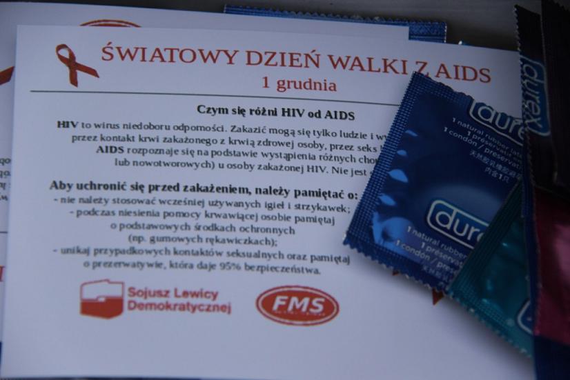 dzień walki z AIDS - Grzegorz Maciejewski