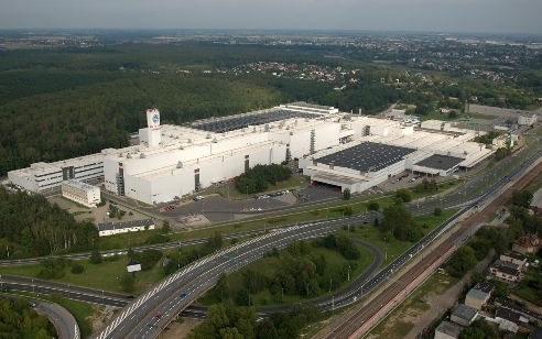 fabryka volkswagena z gory - UM Poznania