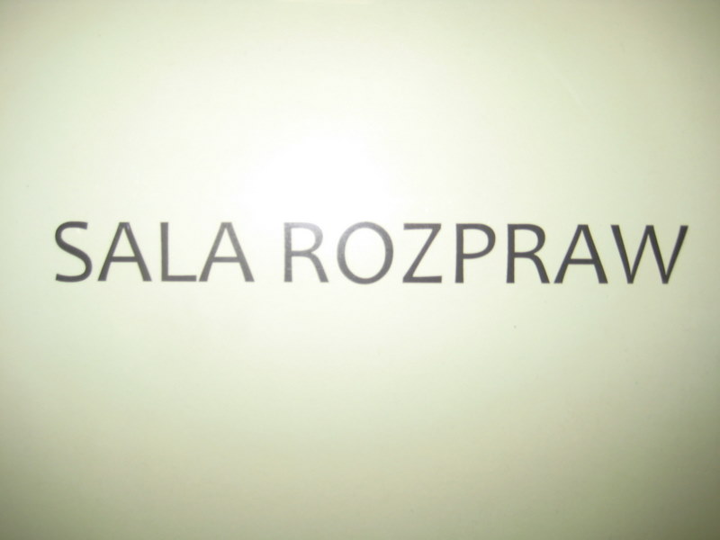 Sala rozpraw - Jacek Butlewski