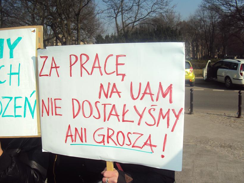 protest sprzątaczek - Maciej Kluczka