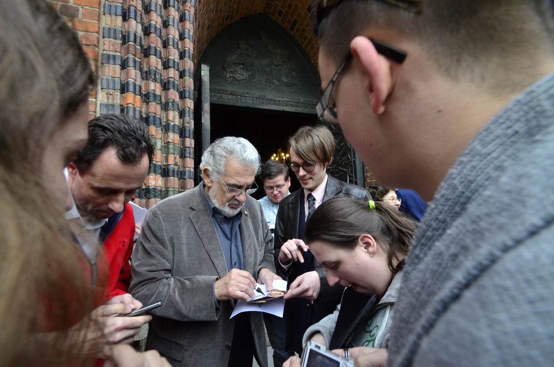 placido Domingo w katedrze - Waldemar Wylegalski