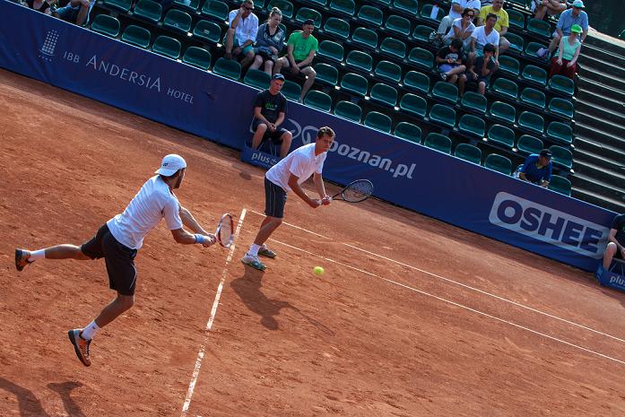 tenis debel - Paweł i Piotr Rychter