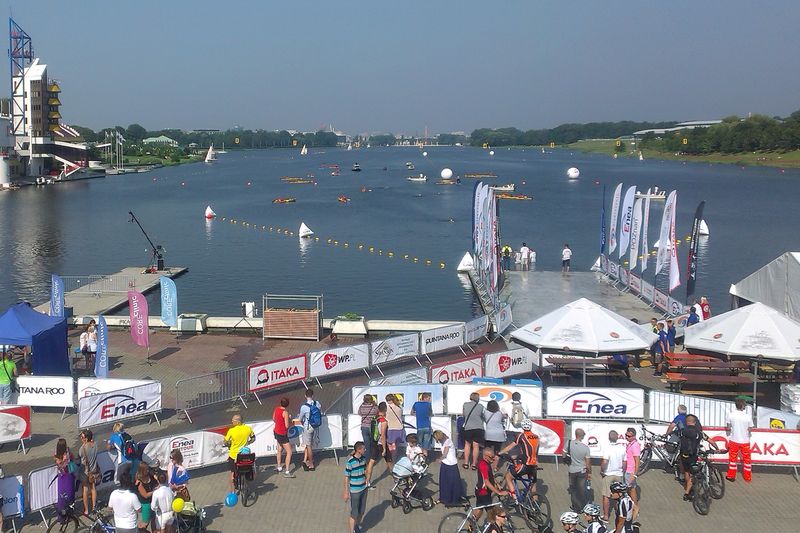 jezioro malta triathlon2014