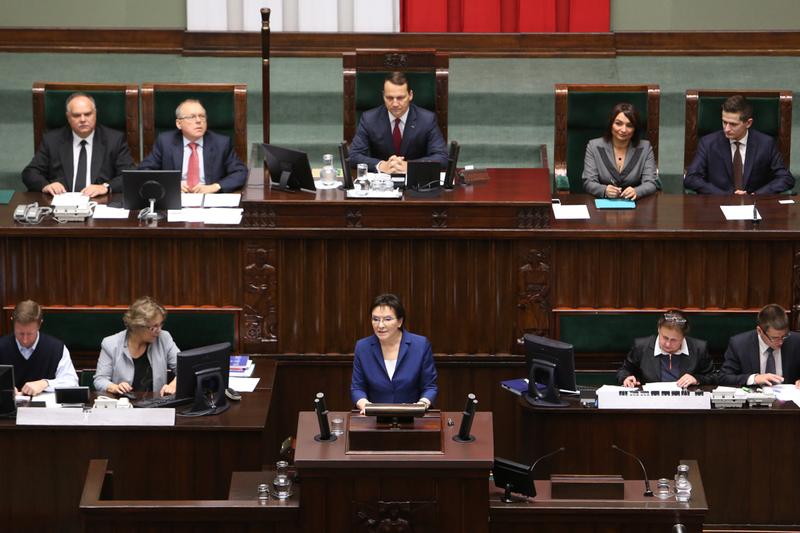 kopacz expose sejm - Sejm.gov.pl