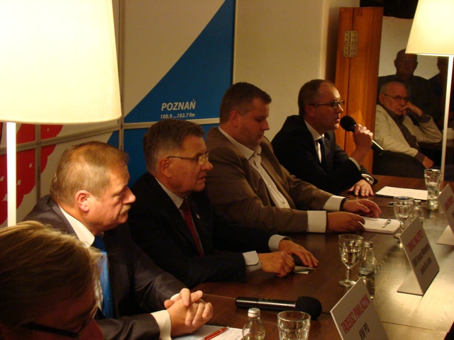 Debata prezydencka w Lesznie - Piotr Niewiarowski