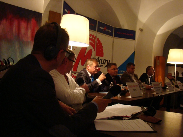 Debata prezydencka w Lesznie - Piotr Niewiarowski