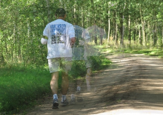 biegacz w lesie - Tomasz Jędraszczak
