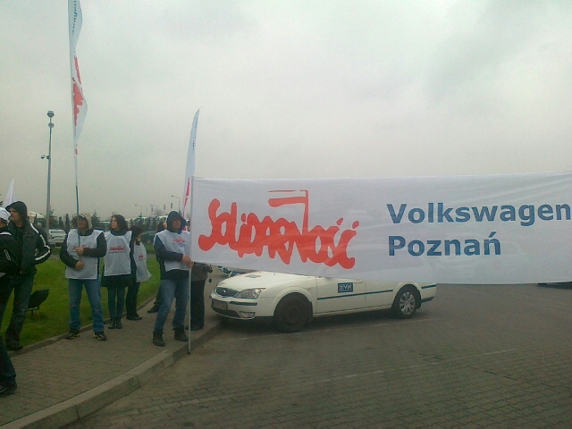 protest solidarnosci MAN - Jacek Kosiak