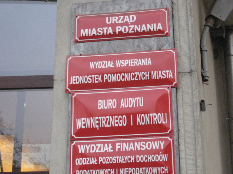 Urząd miasta Poznania - Jacek Butlewski 