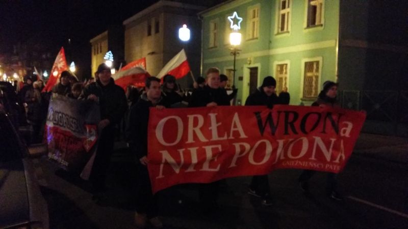 marsz 13 grudnia Gniezno - Rafał Muniak