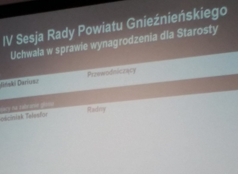 Beata Tarczyńska, starosta, powiat gnieźnieński - Rafał Muniak