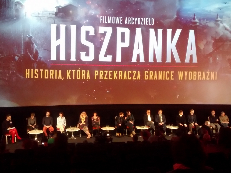 hiszpanka warszawska premiera - Wojciech Chmielewski