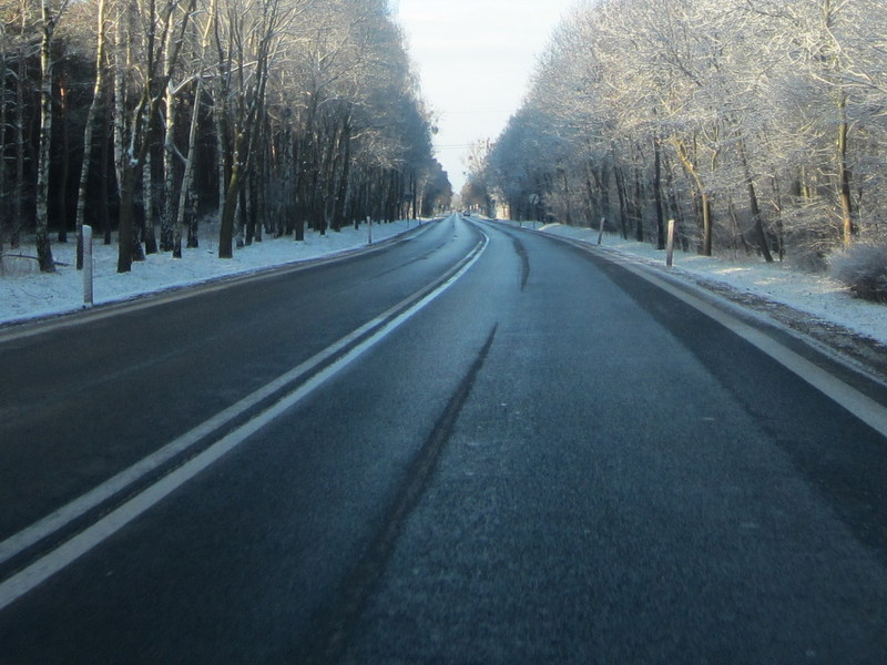 droga zimą, krajowa - Anna Skoczek